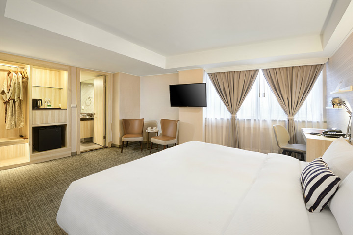 台北凱撒大飯店推出全新雅緻客房，試睡員招募中。　圖：台北凱撒大飯店╱提供