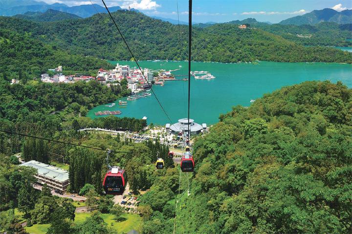 ▲為增加船遊日月潭旅程豐富度，將著手辦理日月潭碼頭及浮排營運設施改建工程。　圖：日月潭觀光圈╱提供