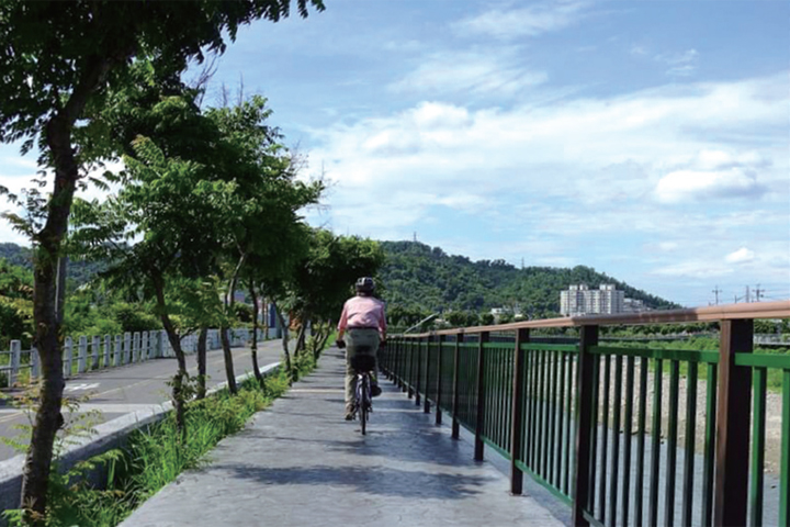 ▲霧峰乾溪自行車道　圖：交通部觀光局參山處國家風景區管理處、旅奇週刊圖庫／提供