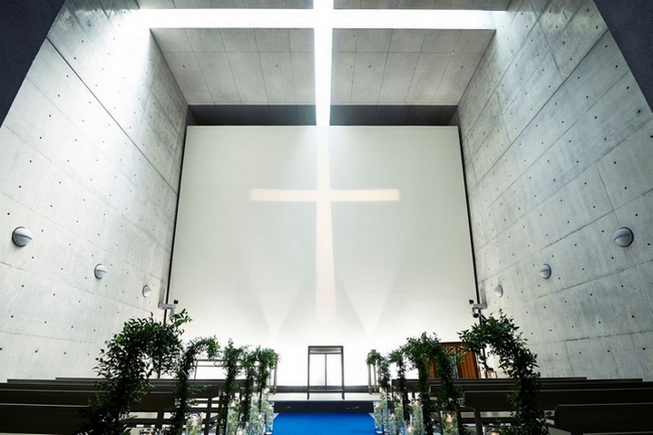 ▲名建築師安藤忠雄設計的「海之教堂」。　圖：淡路島觀光協會╱提供