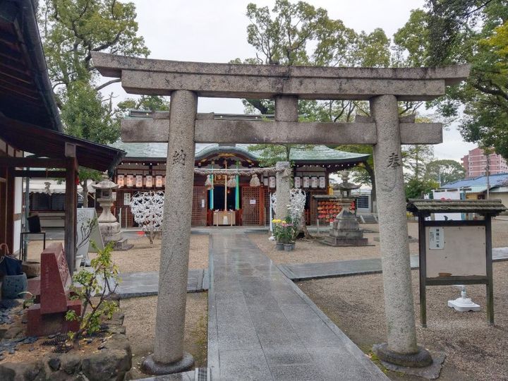 ▲大阪布忍神社。　圖：陳先生/攝