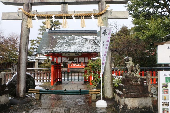 車折神社本殿。　圖：AMY/攝