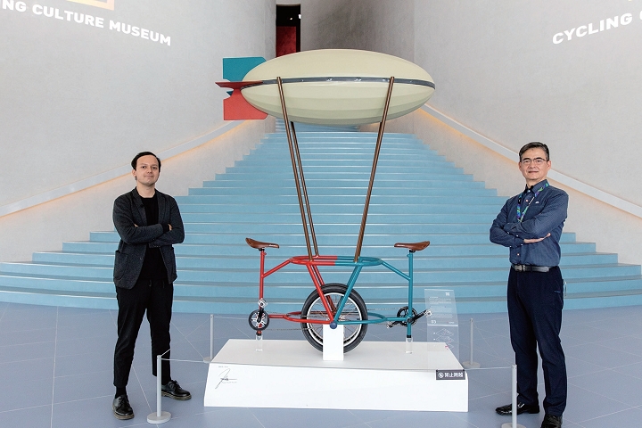 自行車文化探索館單車藝術行動啟動　圖：自行車文化探索館╱提供
