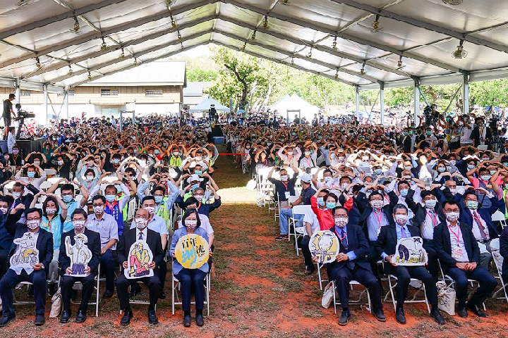 嘉南大圳開工滿百周年紀念，台日視訊連線手舞同歡見證友好！