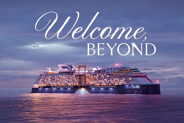 名人遊輪全新亮相的EDGE系列Celebrity Beyond。　圖：名人遊輪（Celebrity Cruises）╱提供