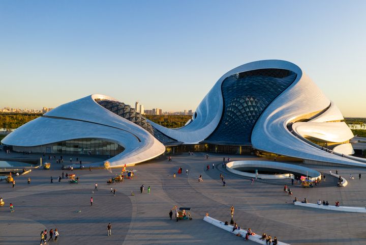 ▲哈爾濱大劇院，為指標性的哈爾濱特色建築。　圖：Shutterstock／來源