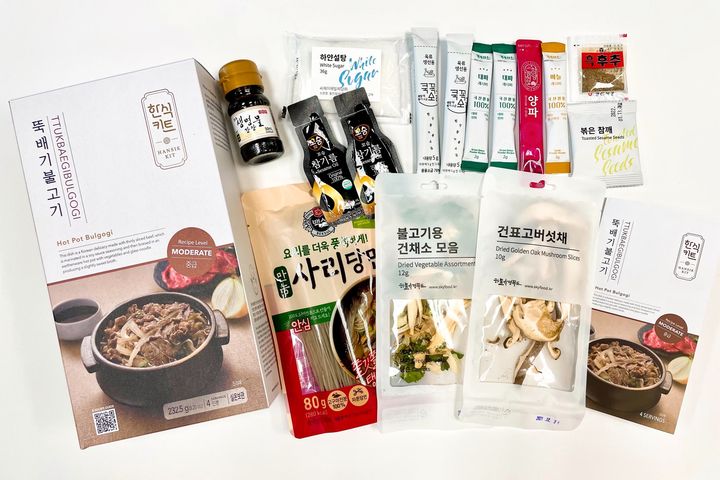 ▲韓式料理體驗組合包「陶鍋烤牛肉」。　圖：韓國觀光公社╱提供 韓國觀光公社