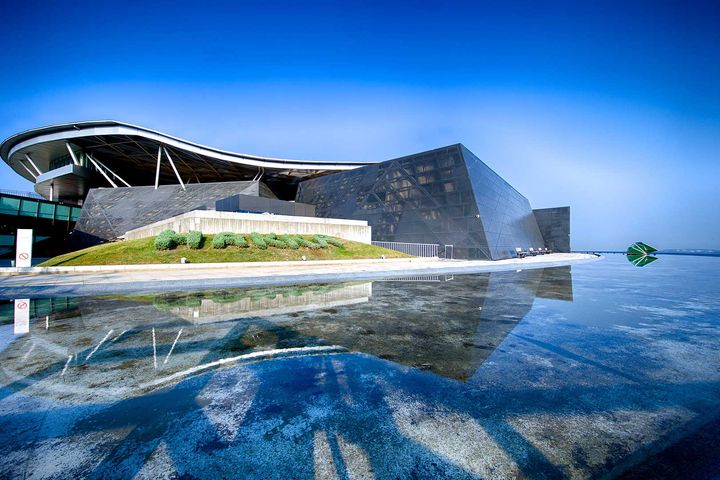 台灣客家文化館是座兼具綠色環保與節能減碳的文化設施。　 圖：參山國家風景區管理處／提供