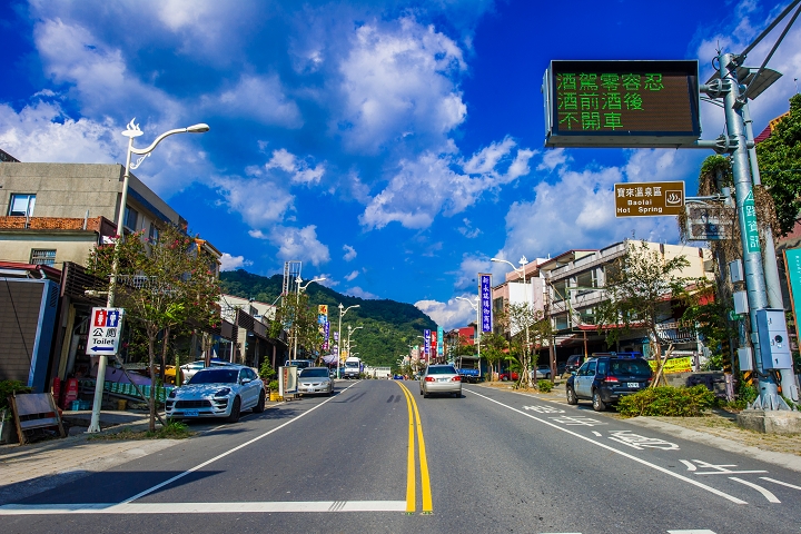 寶來溫泉街道。　圖：茂林國家風景區管理處╱提供