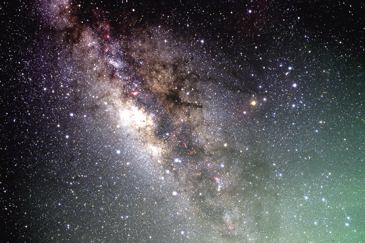 ▲天蠍人馬銀河觀星。　圖：杉林溪森林生態渡假園區／提供