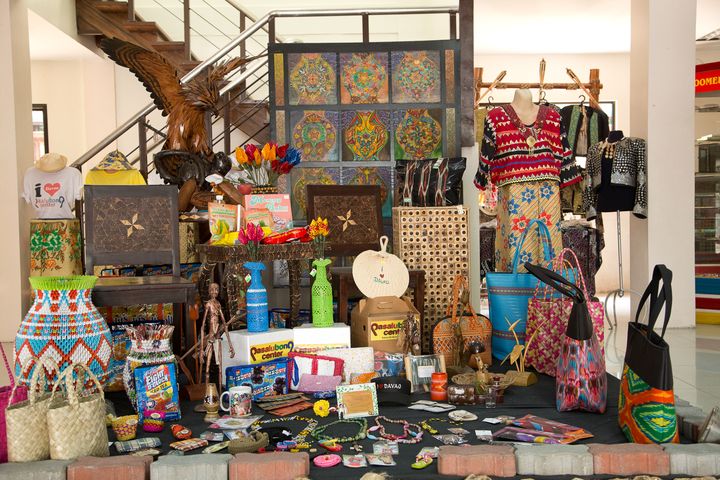▲大堡當地部落各式手工藝品，值得收藏。　圖：菲律賓觀光部台灣分處／提供
