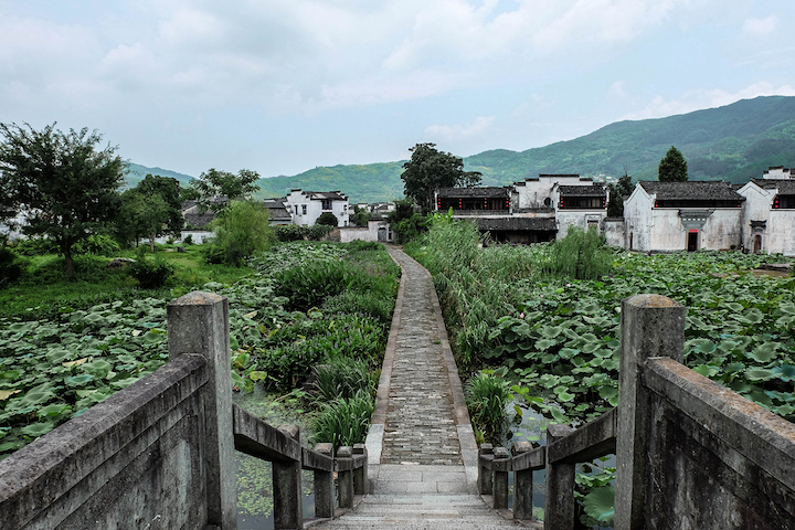 ▲呈坎古鎮具有巧妙的風水安排。　圖：Shutterstock／來源