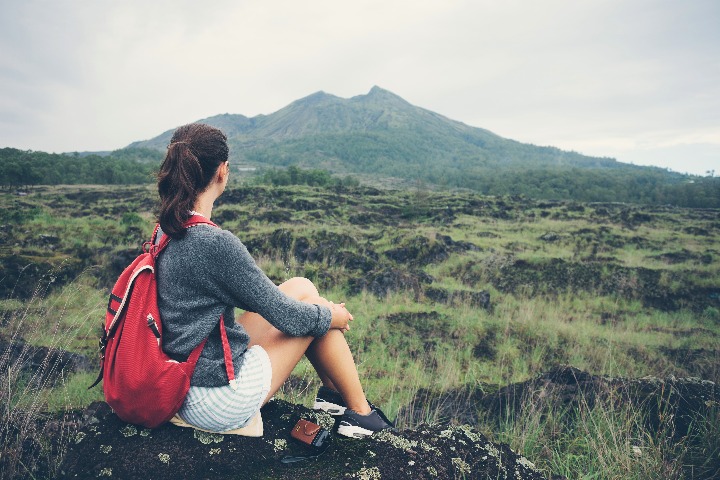 女性獨自旅行意境。 　圖：Shutterstock／來源