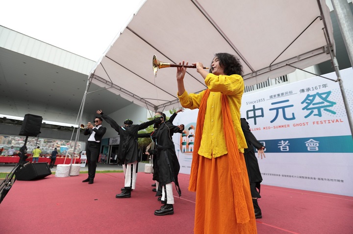 ▲今年雞籠中元祭改為小規模方式舉辦，重要祭典科儀則採線上直播。　圖：基隆市文化局／提供