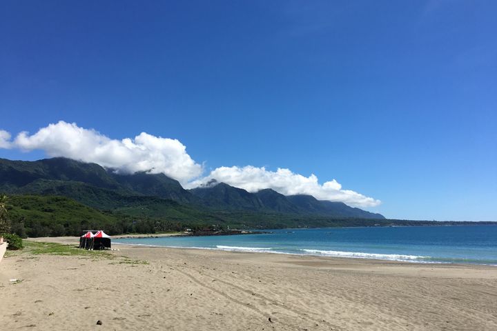 台東衫原海水浴場重啟開放。　圖：台東縣政府／提供