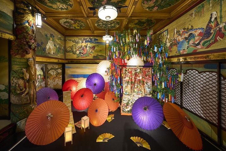 集華麗與藝術於一身的「雅敘園東京飯店」展出璀燦光影展。　圖：Ⓒ雅敘園東京飯店／提供