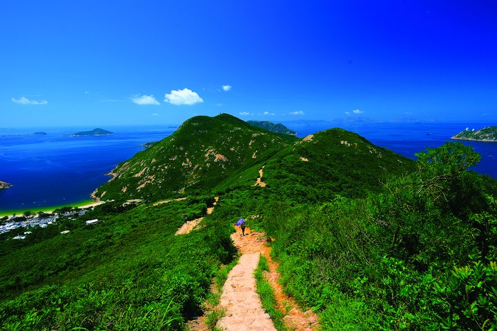 ▲時代周刊評為亞洲區「市區最佳遠足徑」的「龍脊」。　圖：香港旅遊發展局／提供