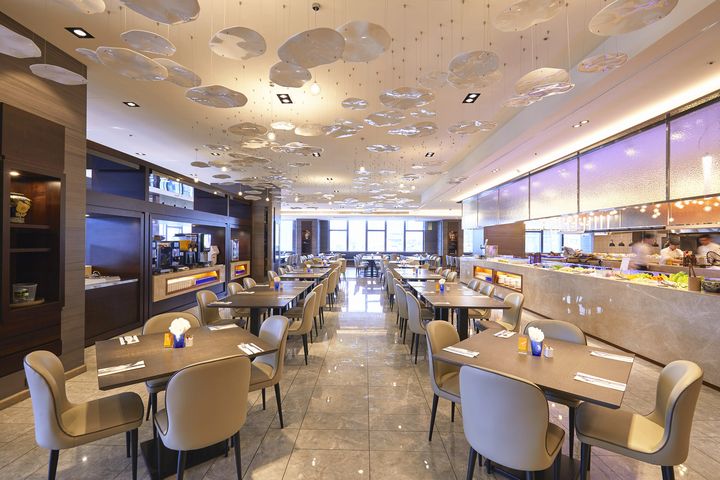 ▲百宴自助餐廳以高CP值、空間寬敞舒適為名。　圖：台北凱達大飯店／提供