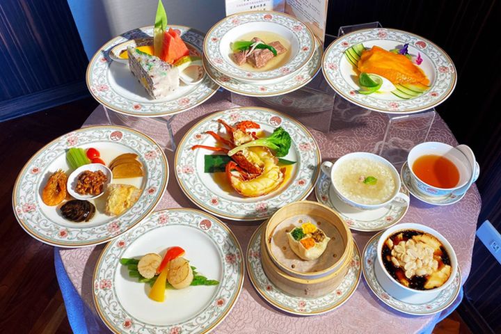 圓山饗振興-國宴文化餐。　圖：圓山大飯店／提供 