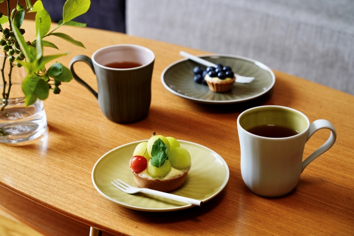 ▲藉由「by koransha」的杯盤器皿，居家空間也能營造出咖啡廳的氛圍。　圖：元氣佐賀／提供