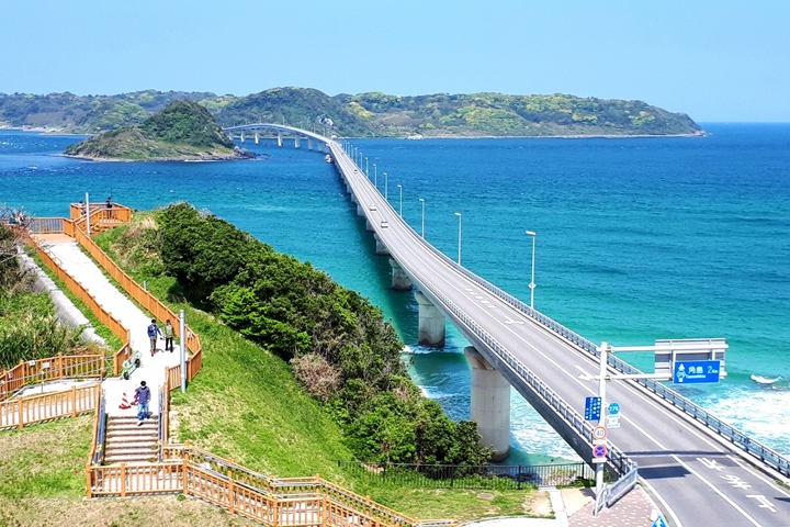 洗淨心靈的角島藍！此生必訪山口角島大橋