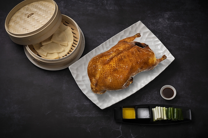 凱華樓中華料理-黃袍北京烤鴨。　圖：JR東日本大飯店 台北／提供 