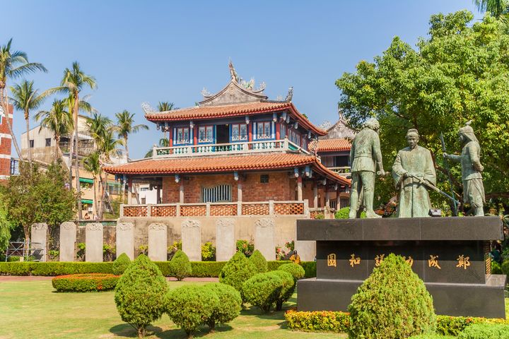 臺南知名景點-赤嵌樓。　圖：shutterstock／來源 