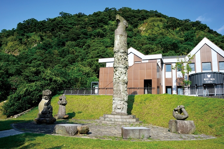 ▲龍的傳人石柱。　圖：北海岸及觀音山國家風景區管理處／提供