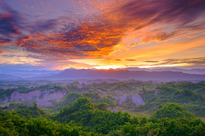 臺南二寮日出美麗日出。　圖：shutterstock／來源