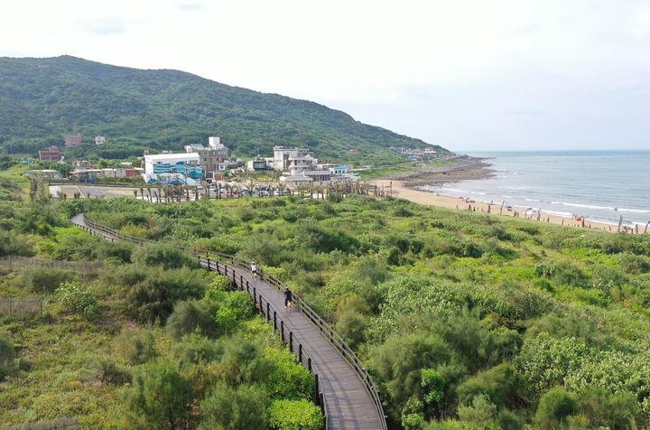 ▲中角灣遊客中心。　圖：北海岸及觀音山國家風景區管理處／提供