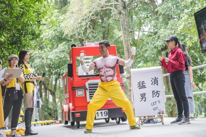 ▲熱血沸騰的飛車改裝，讓冬天也氣氛昂揚。　圖：西拉雅國家風景區管理處／提供