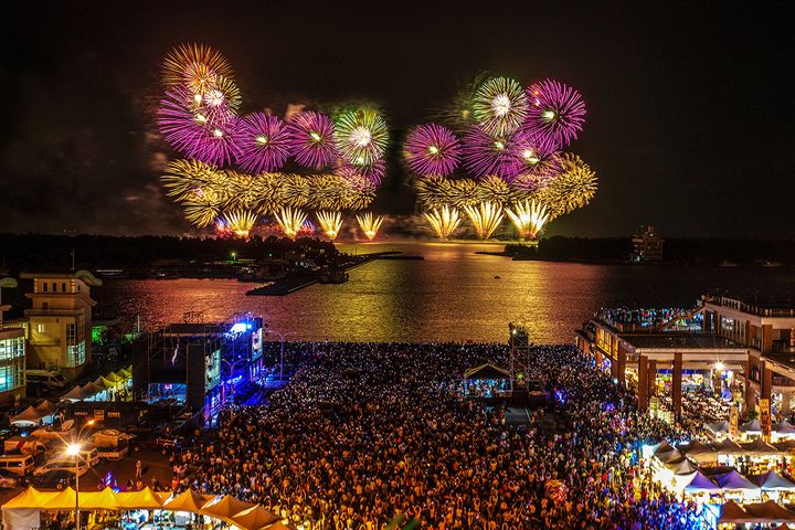 2020臺南將軍火音樂節，現場盛況。　圖：臺南市政府觀光旅遊局／提供