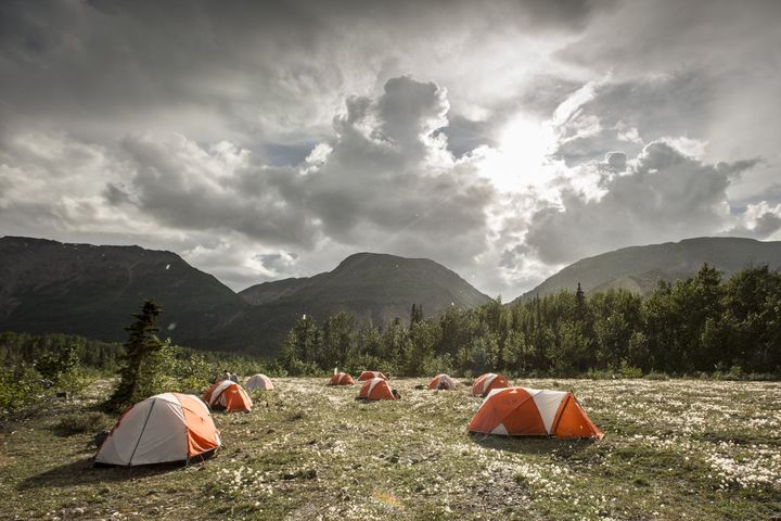 塔臣施尼-阿爾塞克省立公園的營地。　圖：加拿大旅遊局-Noel Hendrickson／來源 