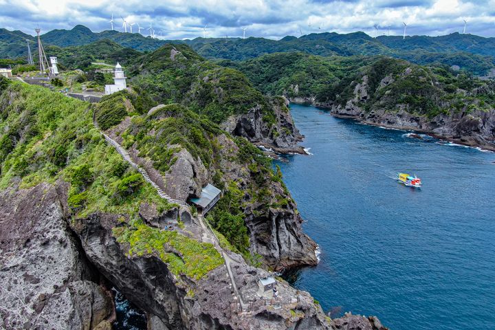 石廊崎賞千年海崖 溫泉哈密瓜甜品甜上心