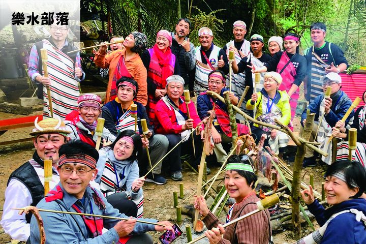 ▲深入樂水部落獵徑林道，尋幽探古樂。　圖：宜蘭縣原住民事務所／提供