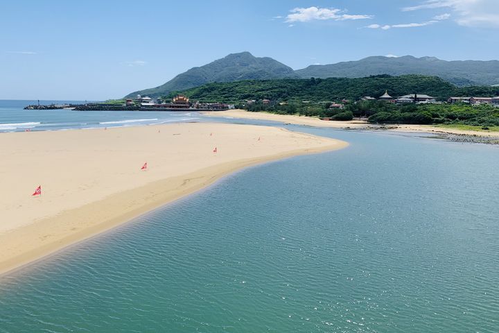 ▲福隆海水浴場。　圖：東北角暨宜蘭海岸國家風景區管理處／提供