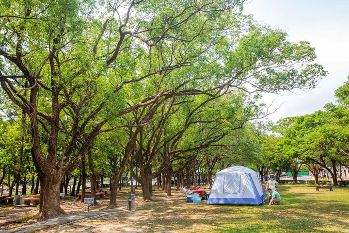 ▲烏山頭水庫規劃有烤肉區。　圖：交通部觀光局西拉雅國家風景區管理處／提供