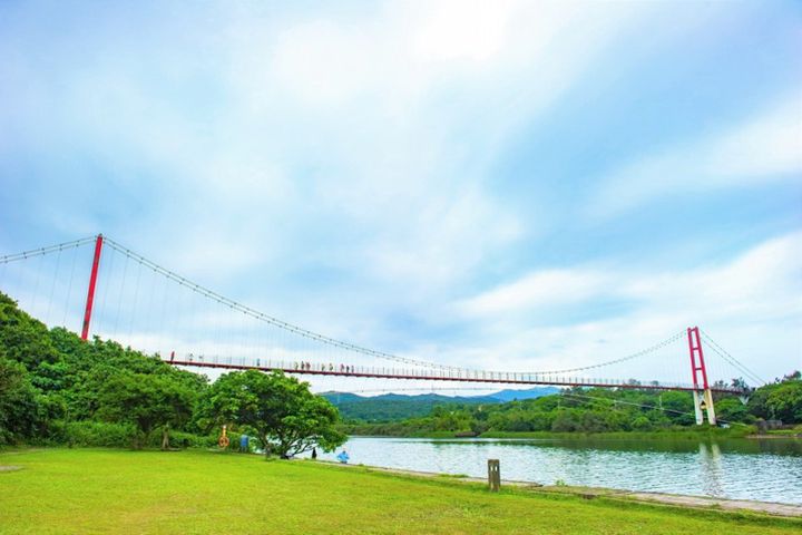 龍門鹽寮自行車道。　圖：東北角暨宜蘭海岸國家風景區管理處／提供