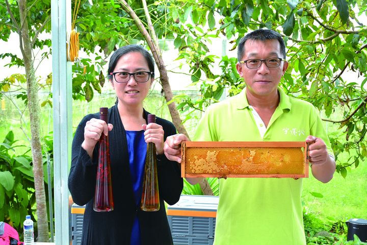 ▲宇還地有機農場以貫徹與自然共生的概念為核心精神。　記者-王政／攝