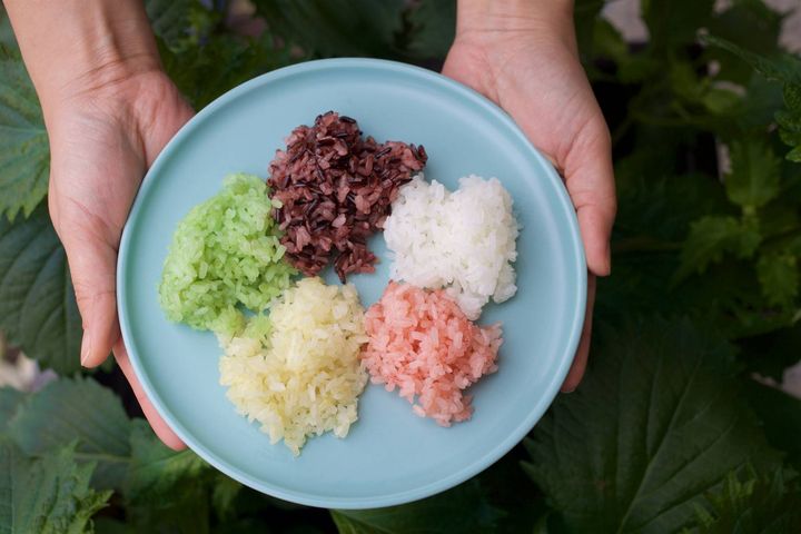 ▲冬山鄉良食農創園區_五色飯糰。　圖：東北角暨宜蘭海岸國家風景區管理處／提供