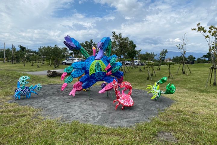 ▲作品《奔逸絕塵》。　圖：東北角暨宜蘭海岸國家風景區管理處／提供