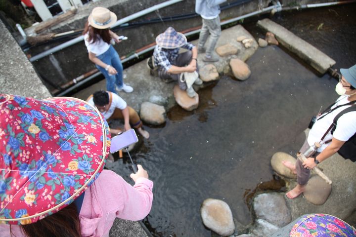 ▲洗衫坑親水體驗。　圖：參山國家風景區管理處／提供