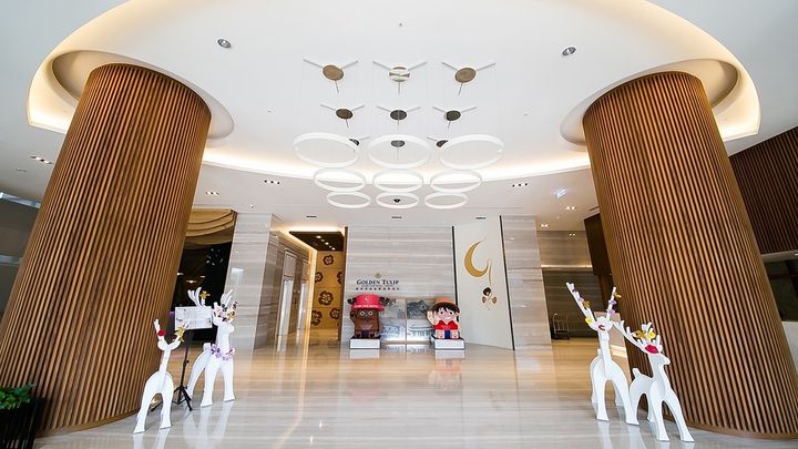▲榮美金鬱金香酒店，洋溢創新年輕氣息。　圖：葛洛莉旅館集團／提供