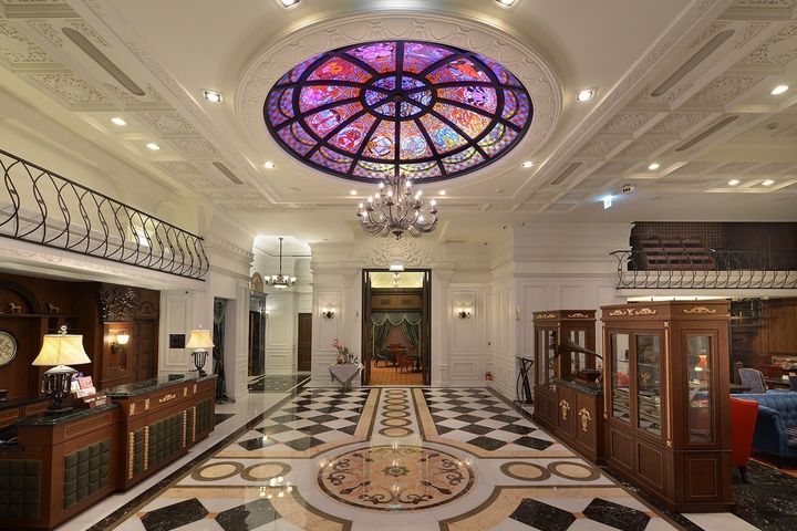 榮興金鬱金香酒店打造純歐風血統風格。　圖：葛洛莉旅館集團／提供 