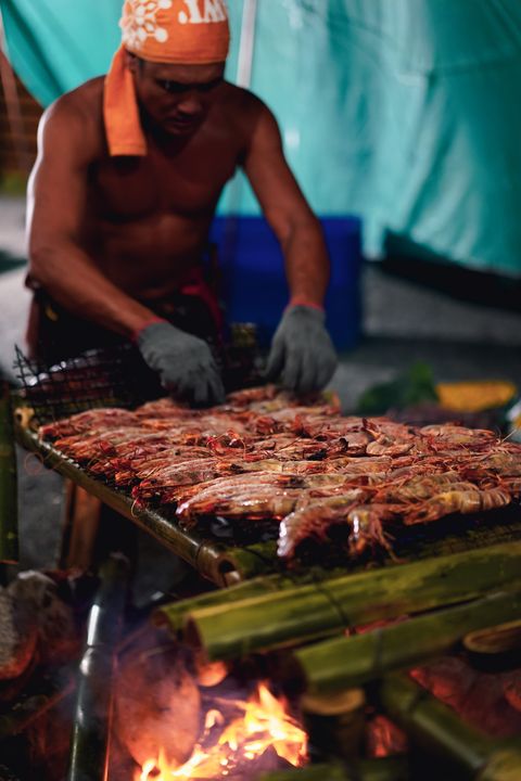 ▲結合在地食材，配合時令變化一泊四食無菜單料理。　圖：逗點花園壽豐渡假莊園露營車／提供