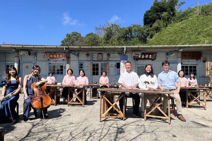 ▲石棹古厝茶會。　圖：阿里山國家風景區管理處／提供