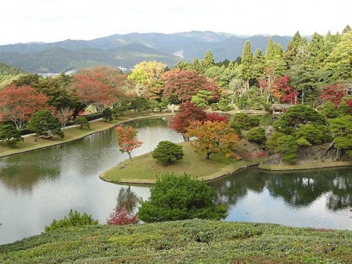 ▲占地約54萬平方公尺大的修學院離宮，是典型日本庭園代表。　圖：日本旅行情報局／提供