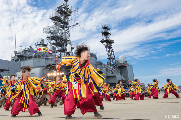 充滿熱情與活力的YOSAKOI佐世保祭。　圖：長崎縣觀光連盟／提供