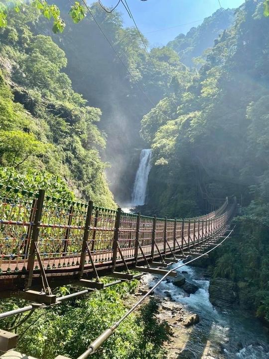 ▲試營運期間，觀音瀑布風景區每日限定30人入園。　圖：阿里山國家風景區管理處／提供