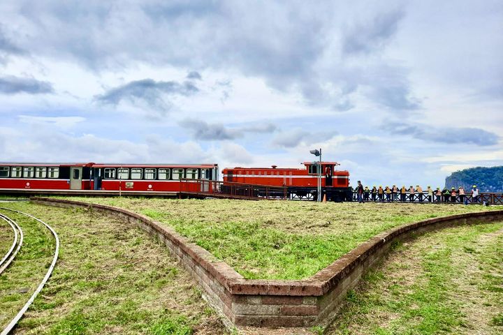 ▲二萬平車站三角線。　圖：林鐵及文資處-吳麗惠／提供